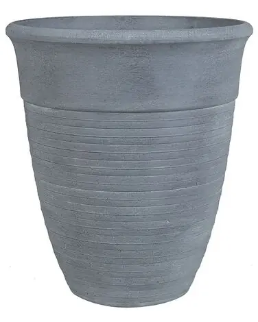 Plant Pot KATALIMA 50 cm Grey - Garden & Balcony