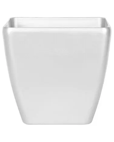 Plant Pot ASTRAS 42 cm Silver - Garden & Balcony