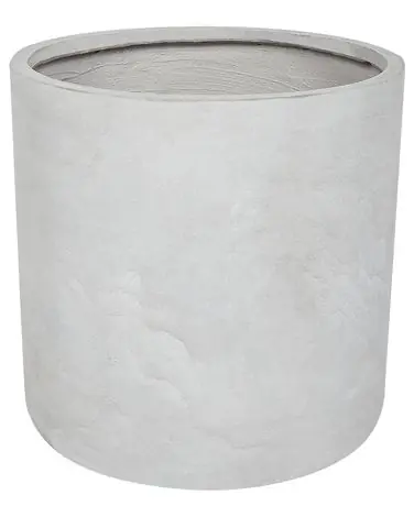 Plant Pot MESSENE 51 cm Light Grey - Garden & Balcony