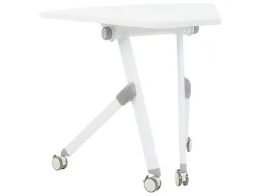 Foldable Corner Desk Module BENDI White 90 cm 64 cm - Home Office