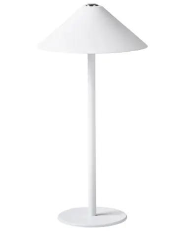 Wireless LED Table Lamp FRANCOLI with Dimmer Metal White - Home Accessories
