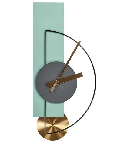 Wall Clock CEVINS 31 cm Metal Light Green - Home Accessories