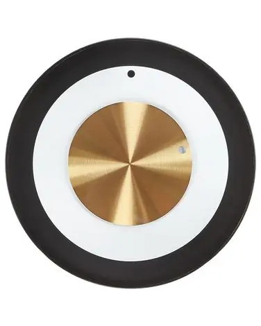 Reloj de pared CLUSES 30 cm Metal Negro - Accesorios decorativos