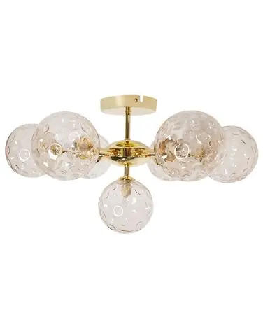 Ceiling Lamp ANADYR Glass Beige - Home Accessories