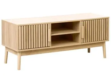 TV Stand LYNWOOD Light Brown - Living Room