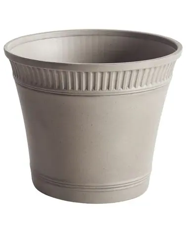 Plant Pot CISTUS 44 cm Grey - Garden & Balcony