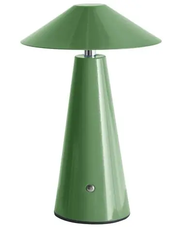 Wireless LED Table Lamp APAYAO with Dimmer Metal Green - Home Accessories
