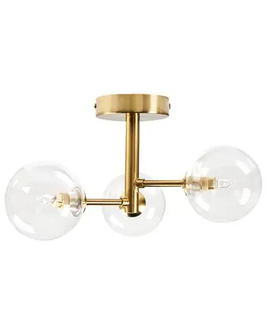 Ceiling Lamp MARICAO Glass Brass - Home Accessories