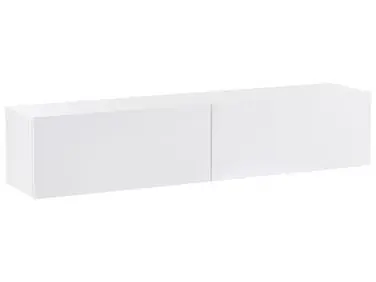 Wall Mounted TV Stand GLADSTONE White - Living Room