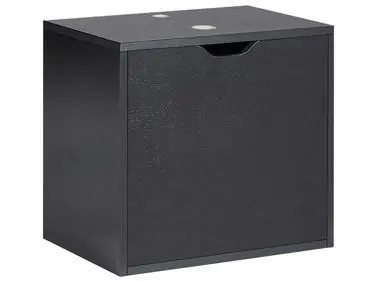Mueble de baño suspendido SUZANO 45 cm Negro