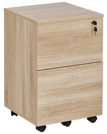 Storage Unit JOHNSON Light Brown - Home Office