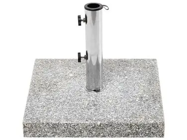 Base para sombrilla CERZETO Gris Cuadrada 30 kg - Jardín y balcón