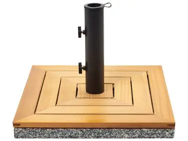 Base para sombrilla CECCANO Marrón Cuadrada 21 kg - Jardín y balcón