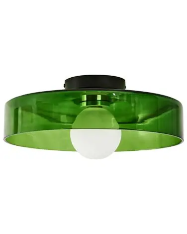Ceiling Lamp LUGUSE Glass Green - Home Accessories