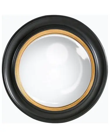 Wall Mirror MALO 66 cm 66 cm Black - Home Accessories