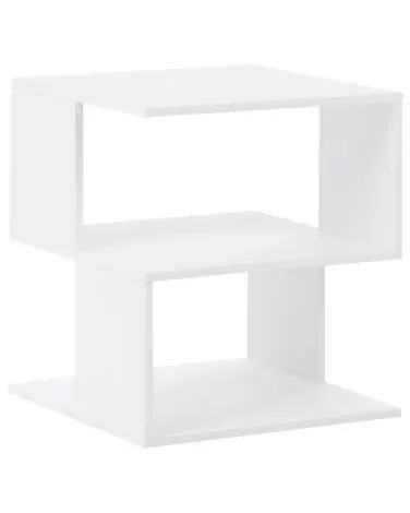 Mesita de noche BAEUVAL Blanco - Dormitorio