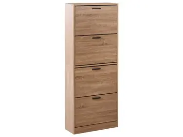 Shoe Storage Cabinet BOWRAL Light Brown - Hallway
