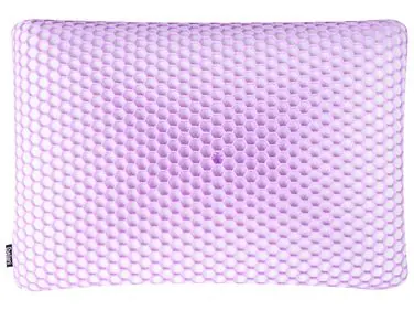 Almohada ATHOS Baja Viscoelástica 55 x 35 cm Violeta - Dormitorio