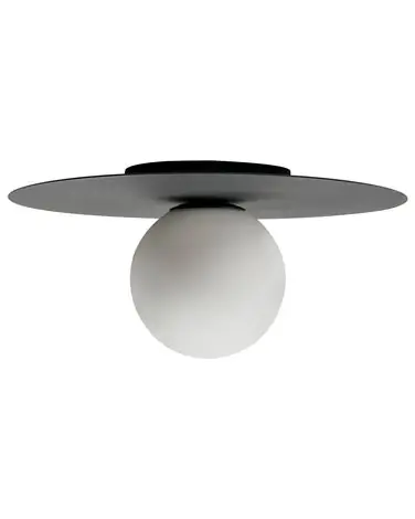 Ceiling Lamp TARDES Metal Black - Home Accessories