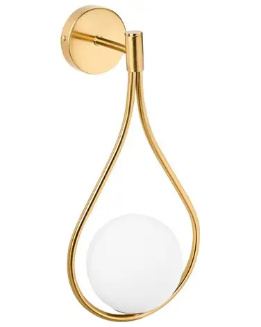 Wall Lamp AUROUE Gold Metal - Home Accessories