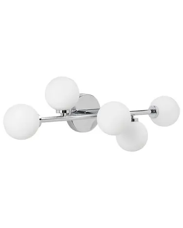 Wall Lamp MINOTOS Silver Metal - Home Accessories