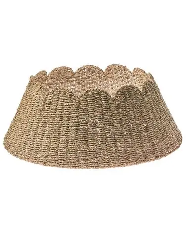 Base de árbol de Navidad GIVRE Algas marinas Natural 67 cm