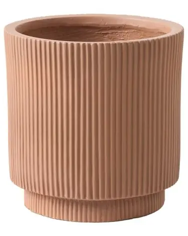 Plant Pot DARIA 30 cm Brown - Garden & Balcony