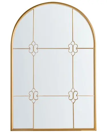 Wall Mirror THULAY 65 cm 99 cm Gold - Home Accessories