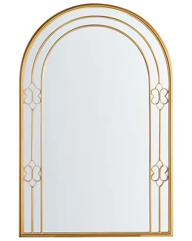 Wall Mirror MAUTRE 66 cm 98 cm Gold - Home Accessories