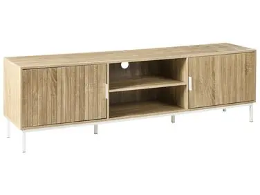 TV Stand ROYALLA Light Brown - Living Room