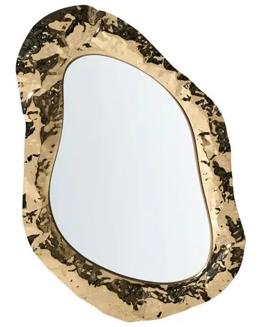 Wall Mirror JOSSIGNY 52 cm 79 cm Gold - Home Accessories