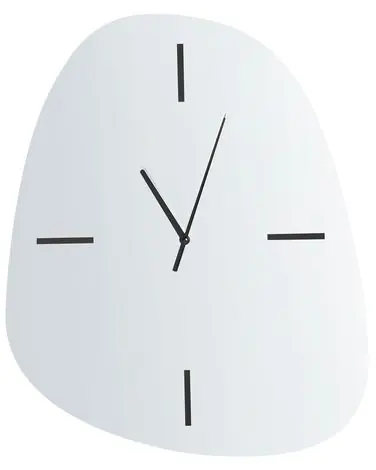 Reloj de pared ALMANSA 45 cm Plateado - Accesorios decorativos