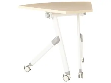 Foldable Corner Desk Module BENDI Light Brown 90 cm 64 cm - Home Office