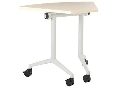 Foldable Corner Desk Module CAVI Light Brown 90 cm 64 cm - Home Office