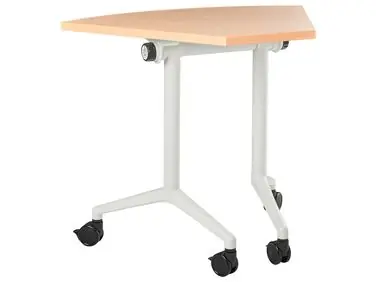 Foldable Corner Desk Module CAVI Brown 90 cm 64 cm - Home Office