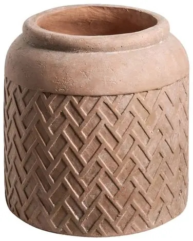 Plant Pot GERAKAS 35 cm Beige - Garden & Balcony