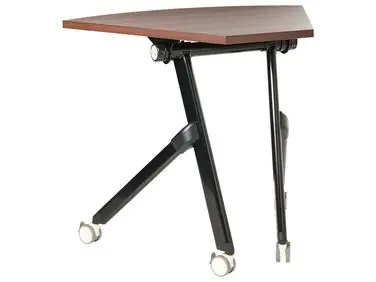 Foldable Corner Desk Module BENDI Dark Brown 90 cm 64 cm - Home Office