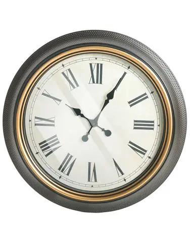 Reloj de pared VILLENA 63 cm Negro - Accesorios decorativos