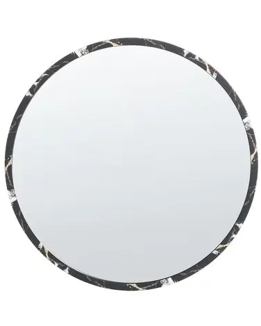 Wall Mirror MARTEL 69 cm 69 cm Black - Home Accessories