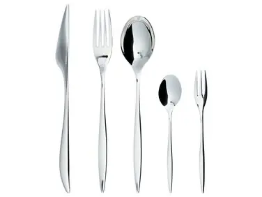 30 Piece Cutlery Set FARFALLE Silver - Home Accessories