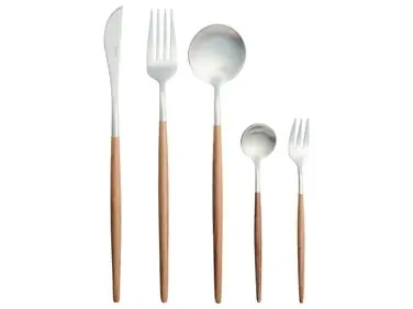 30 Piece Cutlery Set BAVETTE Silver - Home Accessories