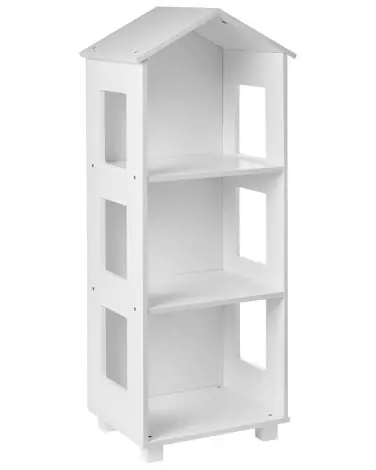 Estantería GLENORIE 100 cm Blanco - Sala de estar