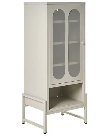 Aparador SOLETTA Metal Beige claro - Oficina
