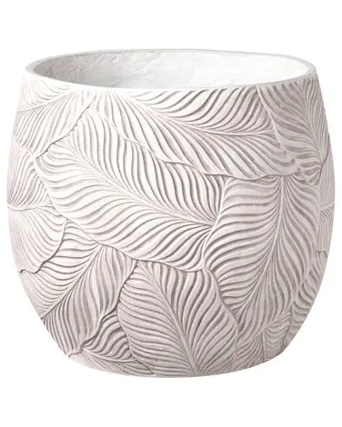 Maceta BAIYUN 47 cm Beige claro - Jardín y balcón