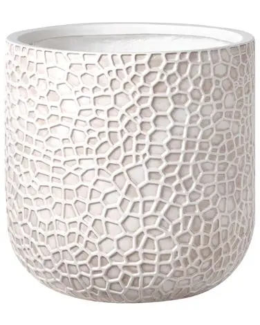 Maceta YUHUA 43 cm Beige claro - Jardín y balcón