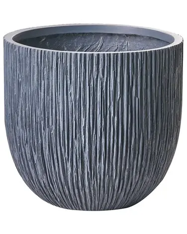 Maceta HANYUE 42 cm Gris - Jardín y balcón
