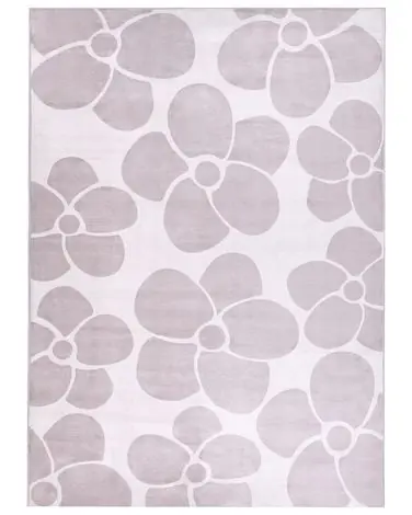 Alfombra AKYAKA Beige 160 x 230 cm - Accesorios decorativos