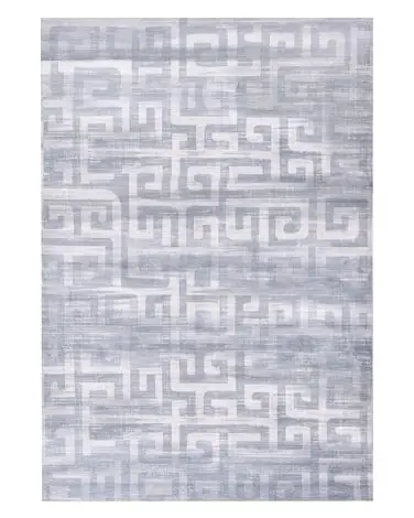 Alfombra BEYDAG Gris 140 x 200 cm - Accesorios decorativos