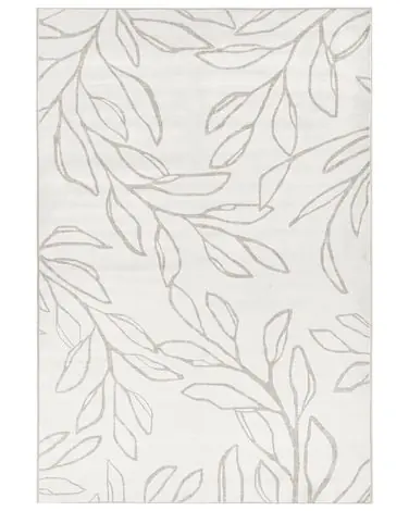 Alfombra BISMIL Beige claro 140 x 200 cm - Accesorios decorativos