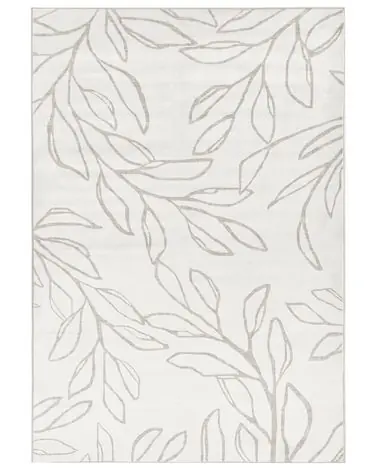 Alfombra BISMIL Beige claro 160 x 230 cm - Accesorios decorativos